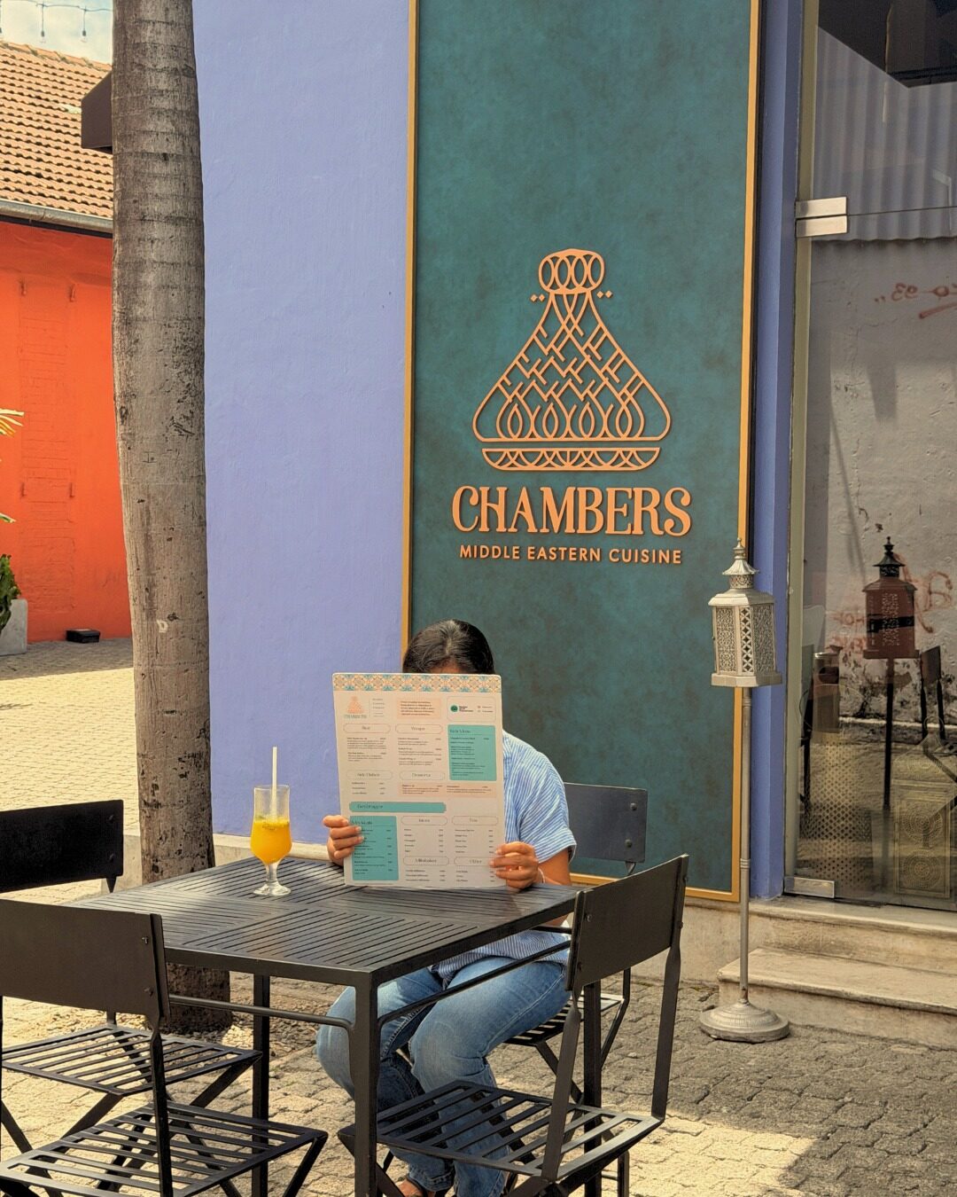 The shopfront sign